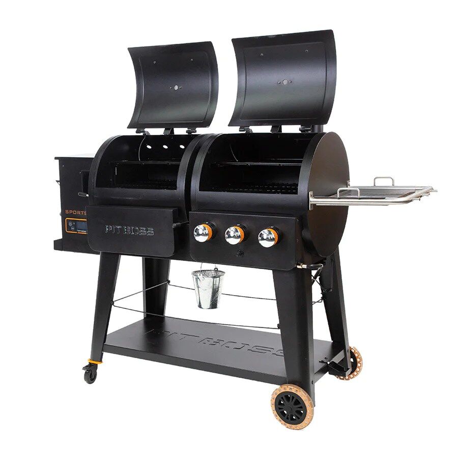 PIT BOSS SPORTSMAN 1230 PELLET/GAS COMBO GRILL - Image 8