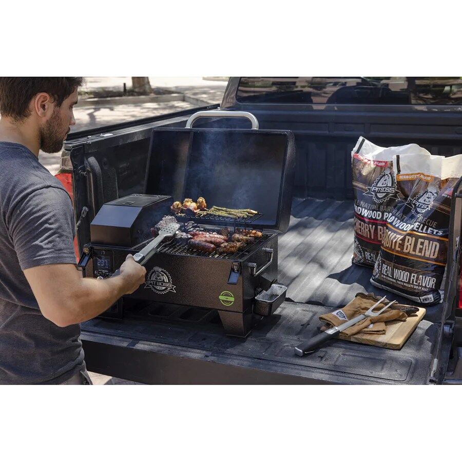 PORTABLE BATTERY POWERED WOOD PELLET GRILL - Image 4