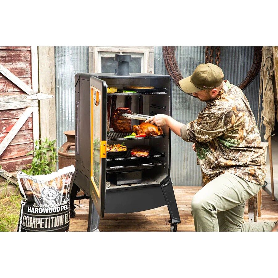 PIT BOSS SPORTSMAN 5-SERIES WOOD PELLET VERTICAL SMOKER - Image 3