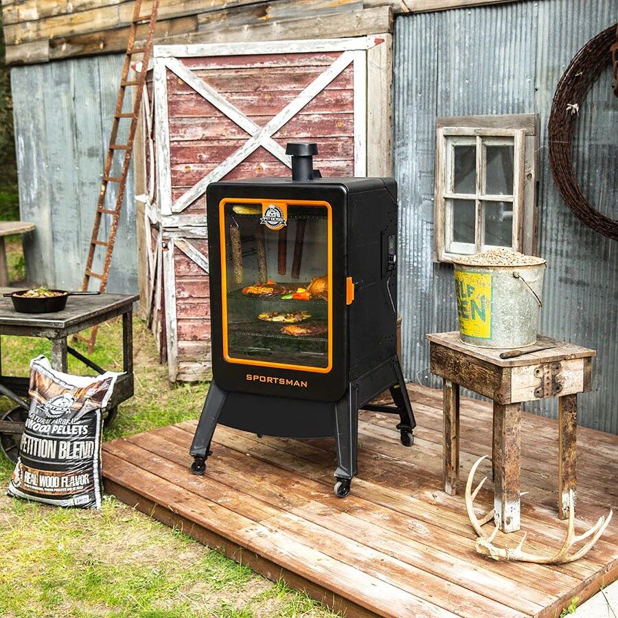 PIT BOSS SPORTSMAN 5-SERIES WOOD PELLET VERTICAL SMOKER - Image 6