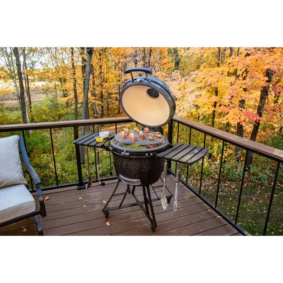LOUISIANA GRILLS 22" CERAMIC KAMADO CHARCOAL GRILL - Image 10