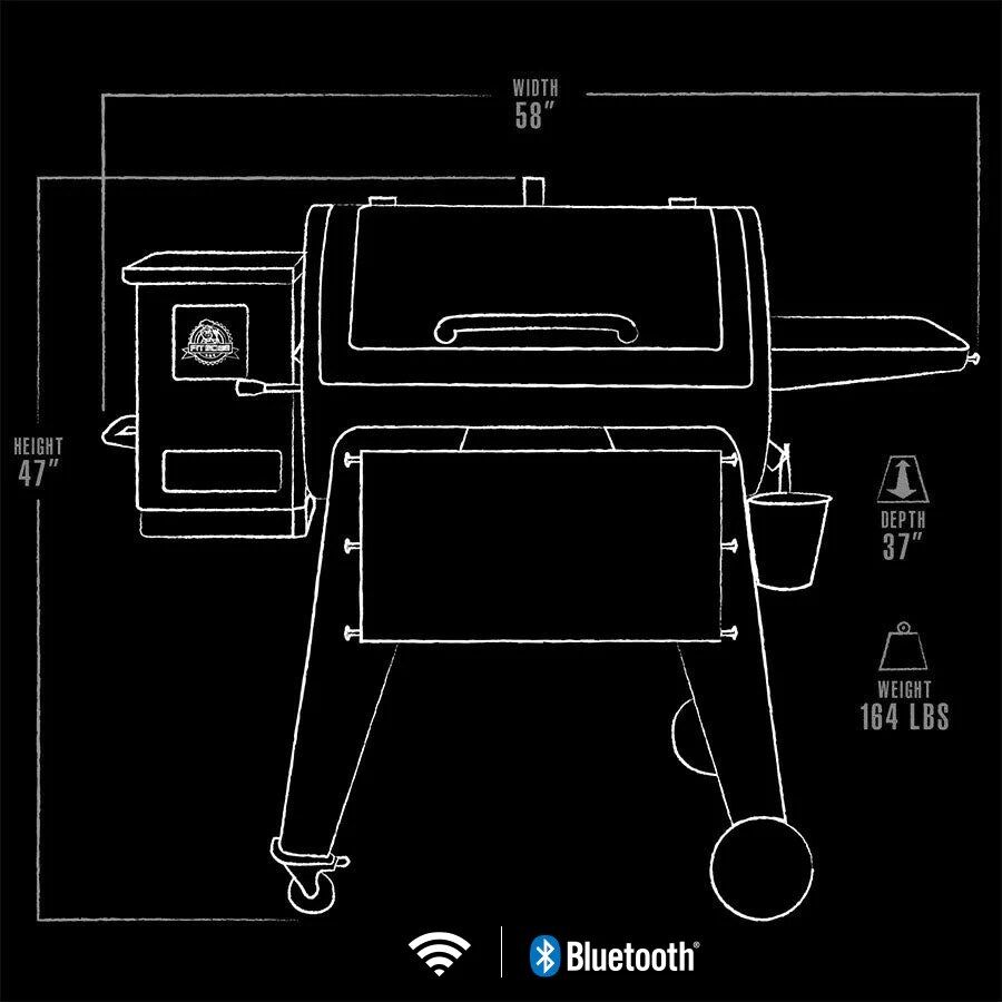 PIT BOSS NAVIGATOR 850 WOOD PELLET GRILL WITH WI-FI® - Image 9