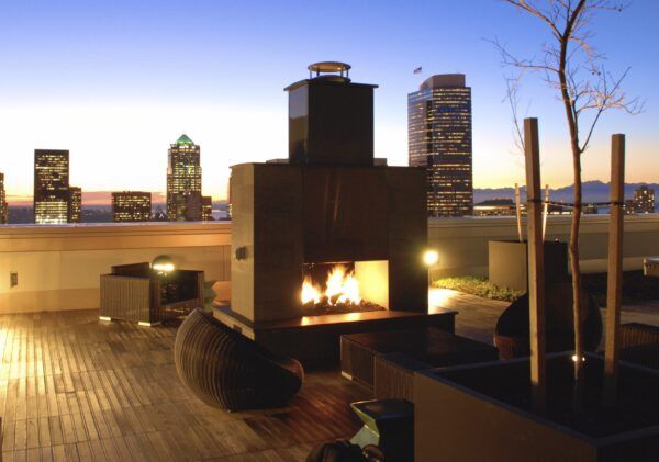 Masonry Fireplace Mason-Lite Outdoor Fireplace Kits - Image 4