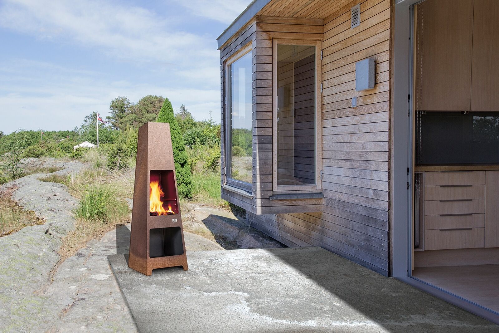 Jøtul Loke | Outdoor Fireplaces - Modern - Image 3