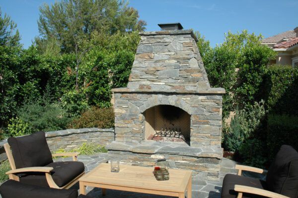 Masonry Fireplace Mason-Lite Outdoor Fireplace Kits - Image 13