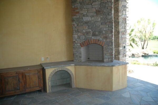 Masonry Fireplace Mason-Lite Outdoor Fireplace Kits - Image 12