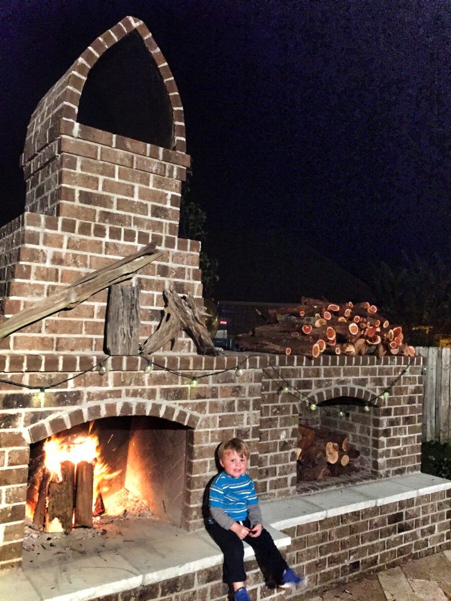 Masonry Fireplace Mason-Lite Outdoor Fireplace Kits - Image 20