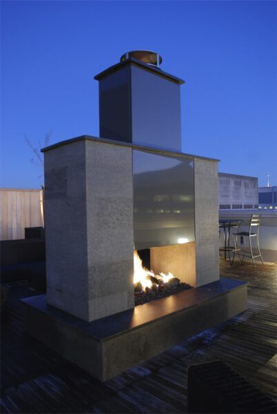 Masonry Fireplace Mason-Lite Outdoor Fireplace Kits - Image 15