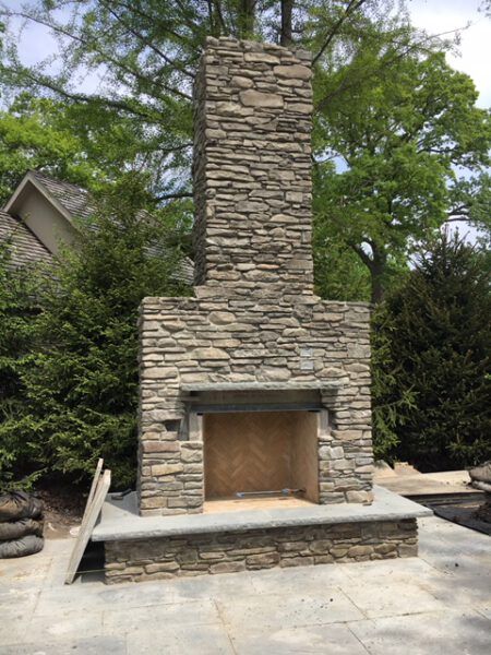 Masonry Fireplace Mason-Lite Outdoor Fireplace Kits - Image 8