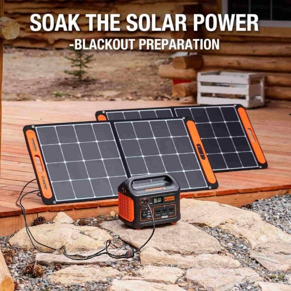Jackery Explorer 290 + 1x SolarSaga 100W Solar Panel Solar Generator Kit - Image 2