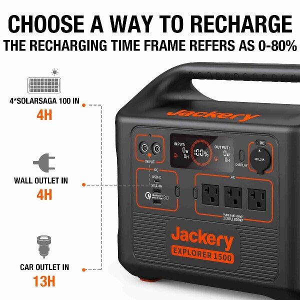 Jackery Explorer 1500 Portable Power Station - Image 5