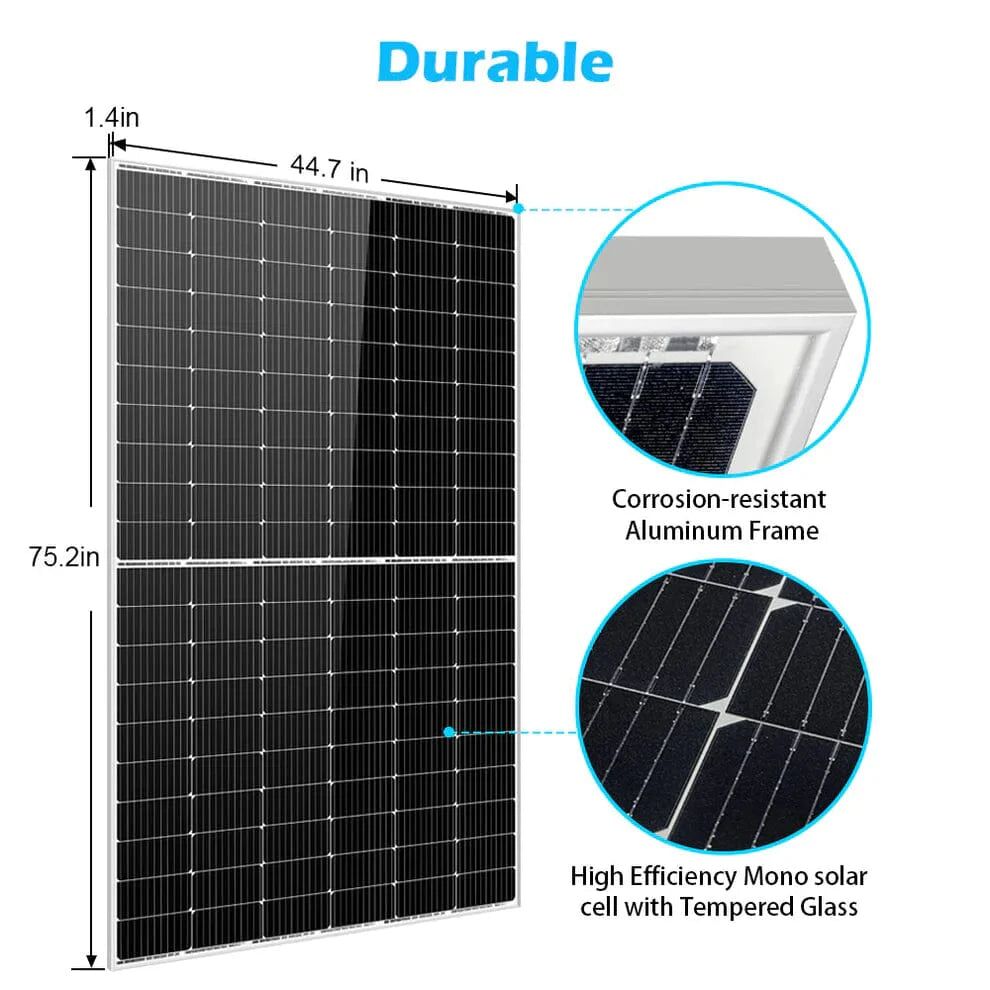 SunGoldPower 450 Watt Monocrystalline PERC Solar Panel - Image 2