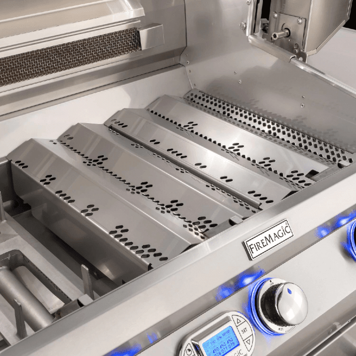 Fire Magic Echelon Diamond 30” Built-In Gas Grill / Rotisserie Backburner, Digital Thermometer / E660i-8E1 - Image 3