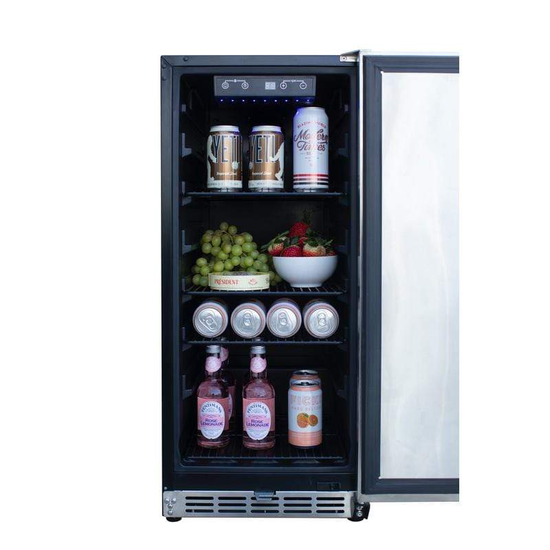 Summerset 15" 3.2C Outdoor Rated Refrigerator RFR-15S - Image 4