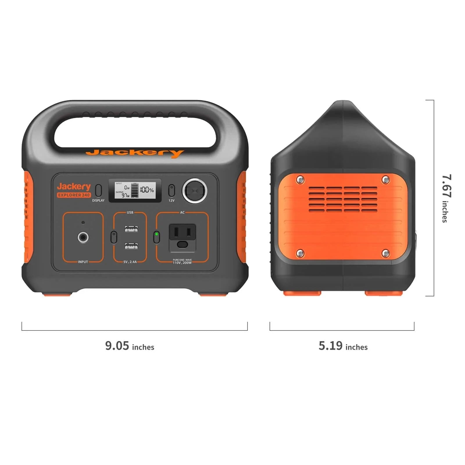 Jackery Explorer 240 Portable Power Station - Image 2