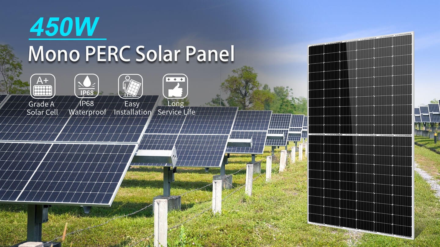 SunGoldPower 450 Watt Monocrystalline PERC Solar Panel - Image 3
