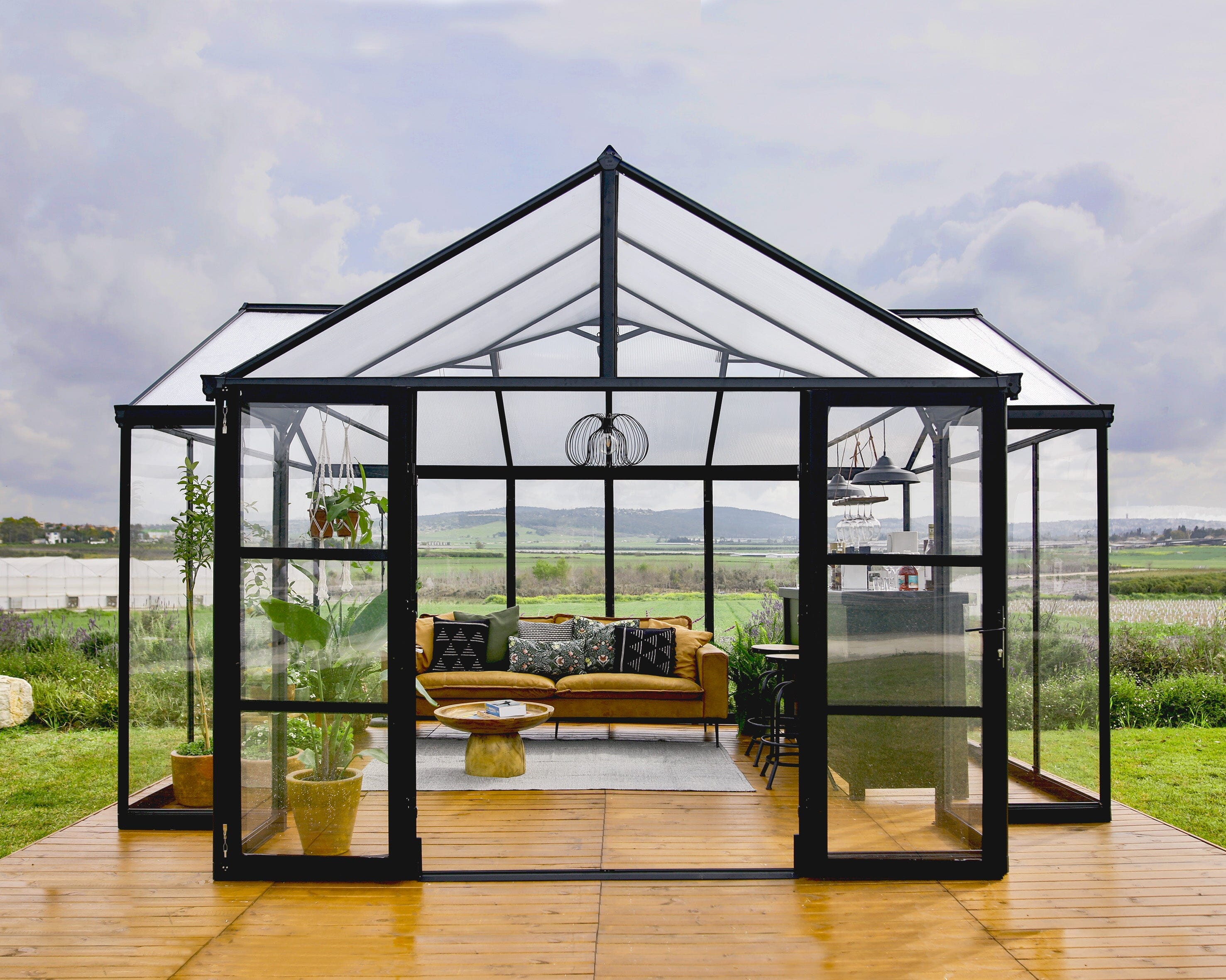 Palram - Canopia | Triomphe Chalet 12' x 15' Greenhouse - Image 4