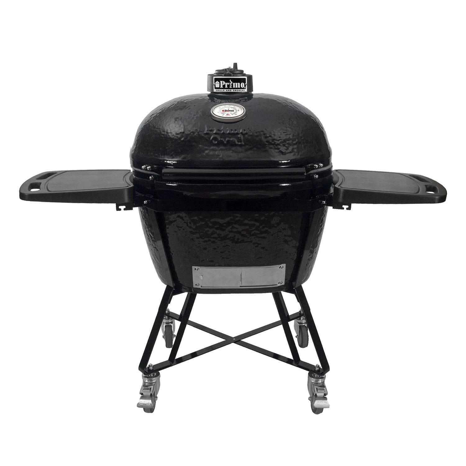 Primo X-Large Oval Ceramic Kamado Freestanding Charcoal Grill / All-In-One Package / PGCXLC