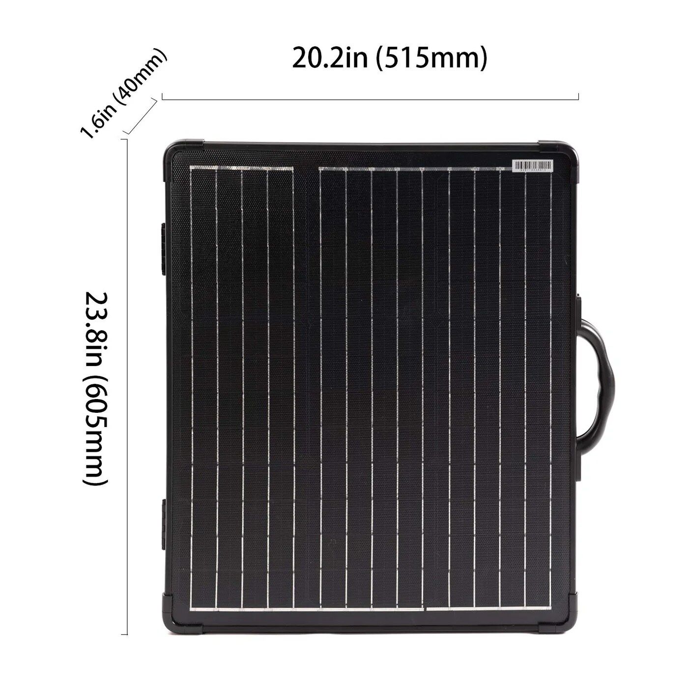 ACOPower Plk 100W Portable Solar Panel Kit, Lightweight 20A Charge Controller - Image 3