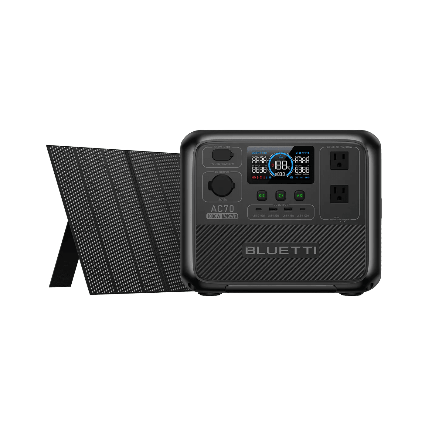 Bluetti AC70 Portable Power Station | 1000W 768Wh - Image 6