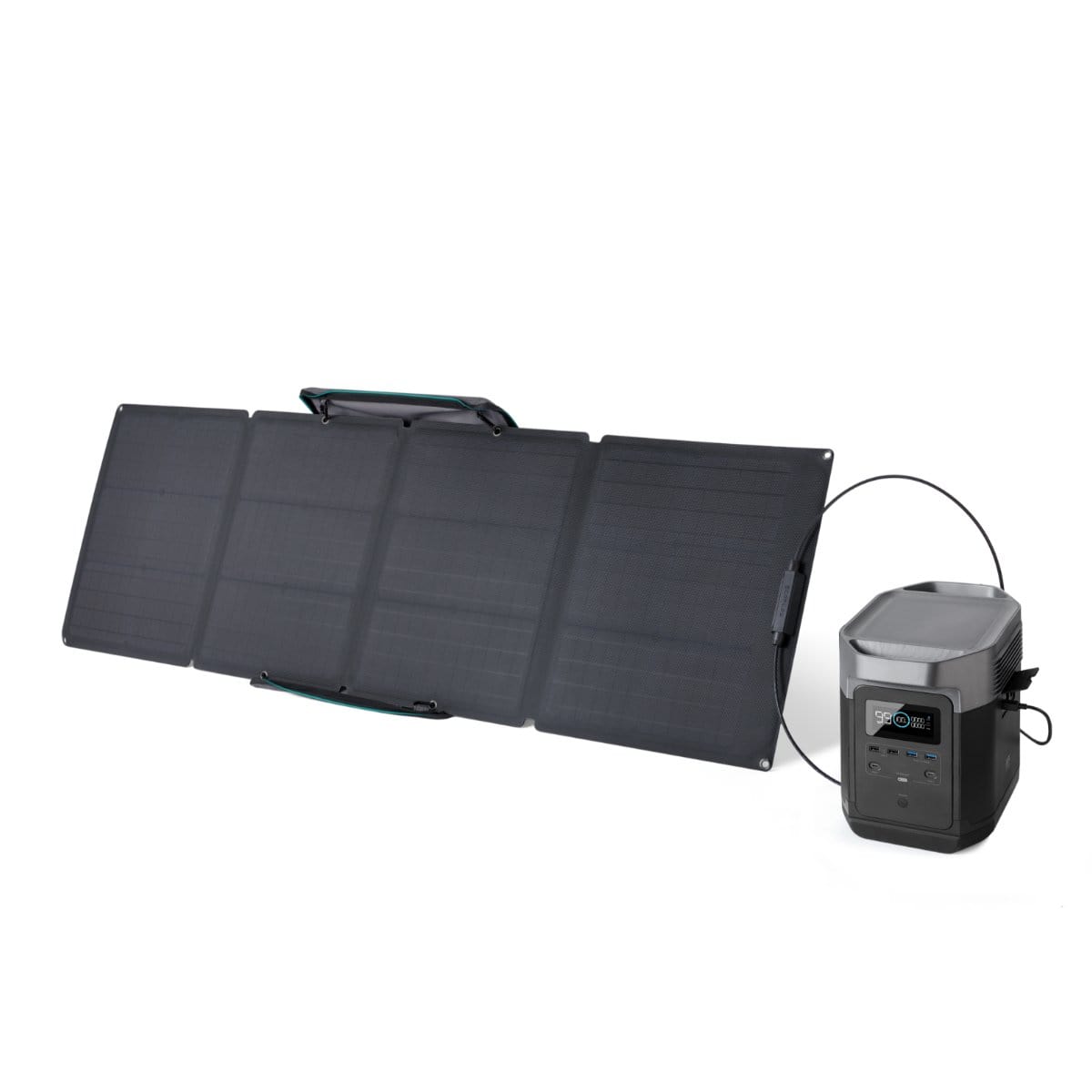EcoFlow Delta 1300 + 1x 110W Solar Panel Solar Generator Kit - Image 2