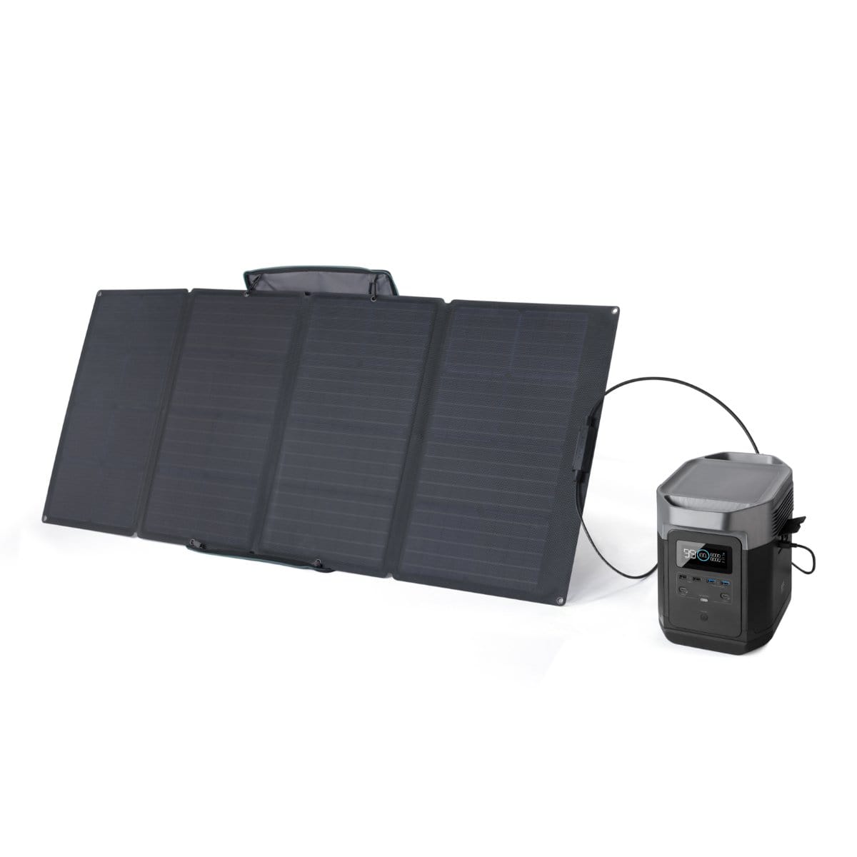 EcoFlow Delta 1300 + 1x 160W Solar Panel Solar Generator Kit - Image 2
