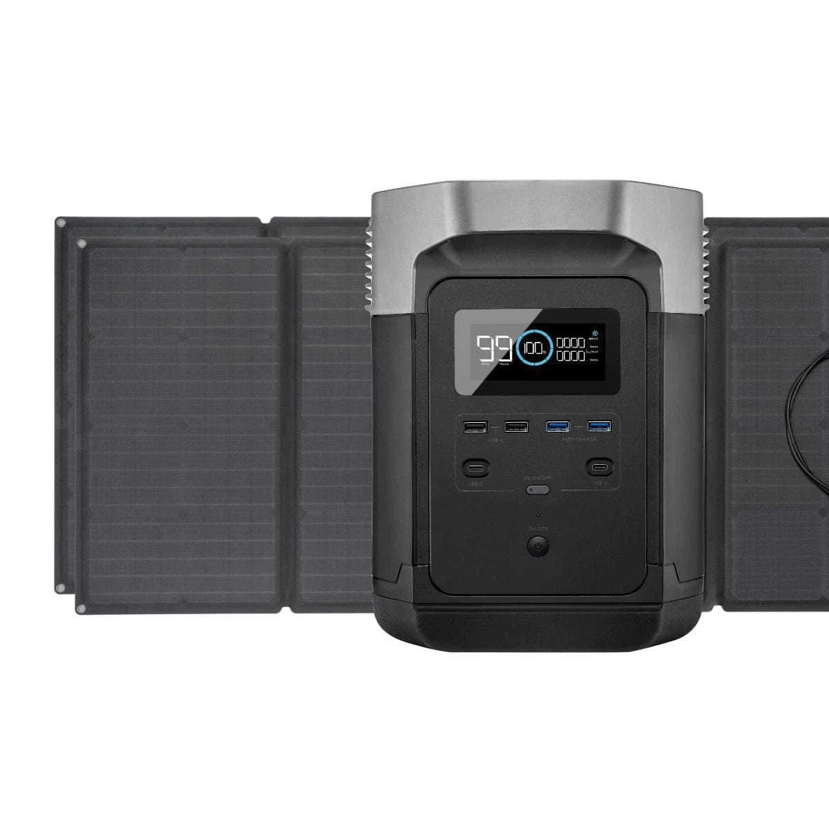 EcoFlow Delta 1300 + 2x 160W Solar Panel Solar Generator Kit