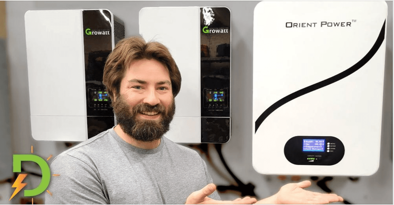 Orient Power Solar 48V 100Ah 5.12Kwh Powerwall LiFePO4 Wall Mounted Battery - Image 3