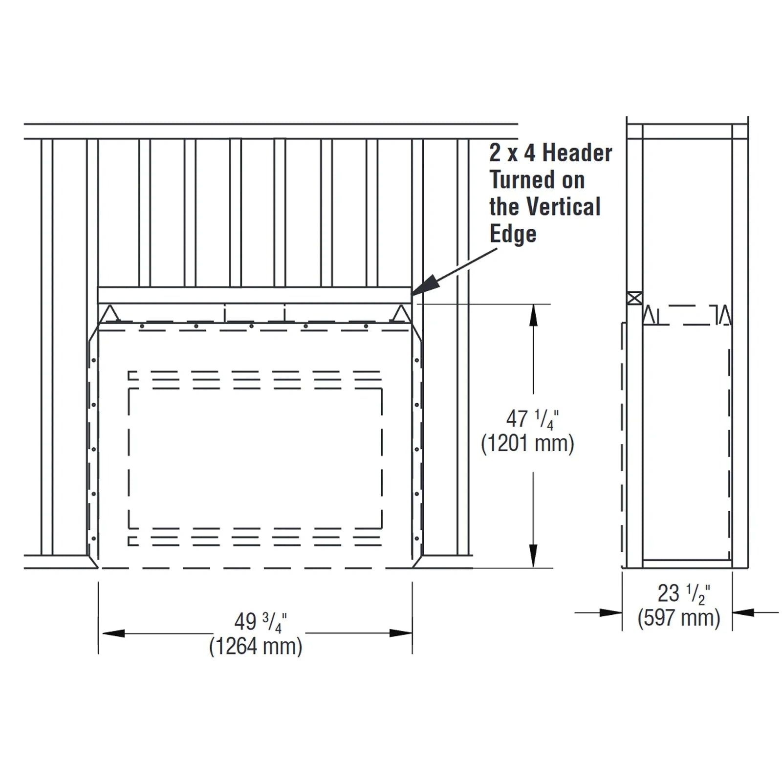 Superior 42" WRE3042 Outdoor Radiant Wood Burning Fireplace - Image 24