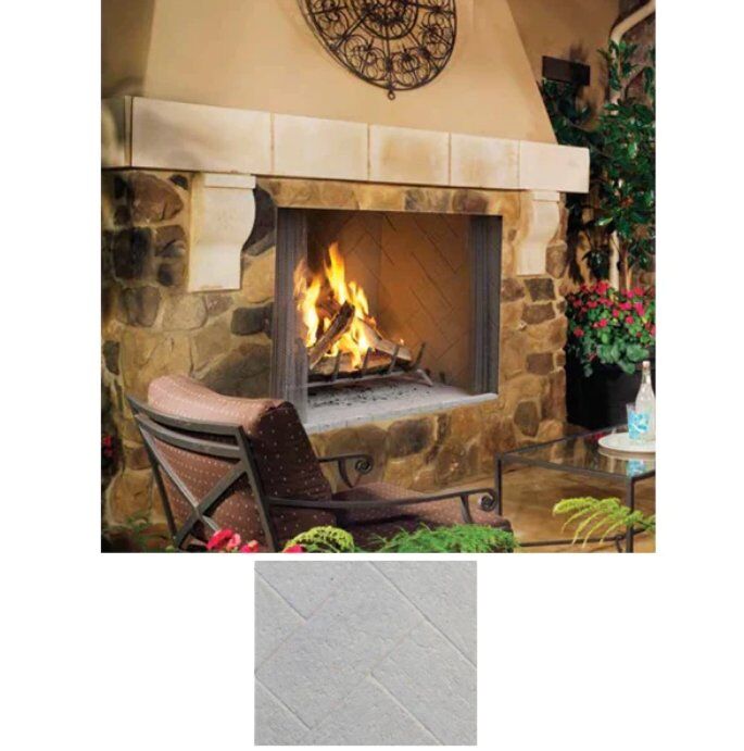 Superior 36" WRE4536 Outdoor Wood Burning Fireplace Fully Insulated Firebox - Image 11