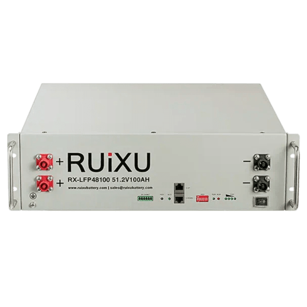 RUIXU RX-LFP48100 | 19" Rack Mounted 3U Module | UL1973 Certified | UL9540 pending