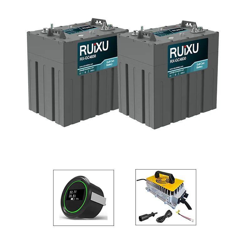 RUiXU 48V GOLF CART CONVERSION KIT | FREE SHIPPING, FREE CHARGER, AND A FREE GAUGE