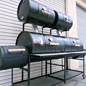 Moss Grills Commercial King of King’s Grill / 4 Barrel Smoker / #601