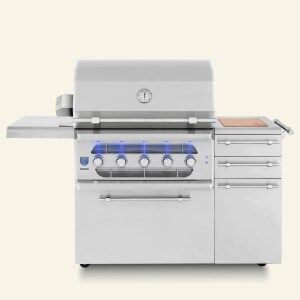 American Made Grills Freestanding Muscle - 36" Hybrid Grill